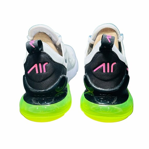 🤩Nike Air Max 270 Women Shoes Sz 7.5 White Green Comfy Soft Sneakers FJ0734-043 - Picture 11 of 12